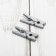Set of decorative clothespins in silver, 50 pcs., Size: 2.5 cm