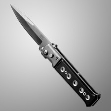 Folding “ruff” is 16.5cm, the blade 75mm/1.3mm