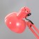 Juni table lamp E27 40W pink 16x16x90 cm Risalux