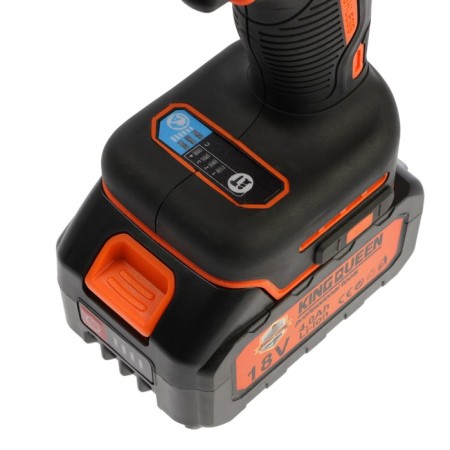 Gaikovert battery Kingqueen KQ-287, shock, 18 V, 2x4 Ah, 600 nm, 1/2 ", 3 modes-7