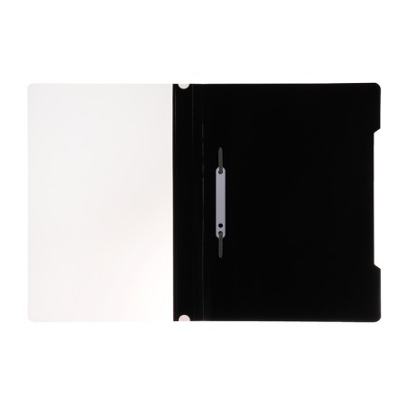 Folder - Calligrata Grounder, A4,160 microns, black, transparent top-3