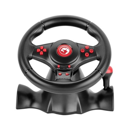 Steering wheel Marvo GT-903, support PS4/PS3/Xbox/Android/PC, cable 2 m-1