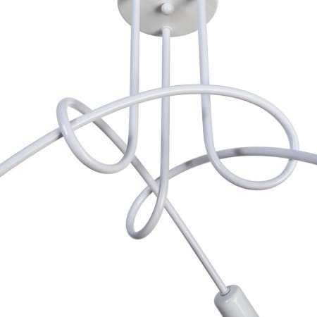 Lamp "Knot" White 3x40W E27 85x85x40 cm-4