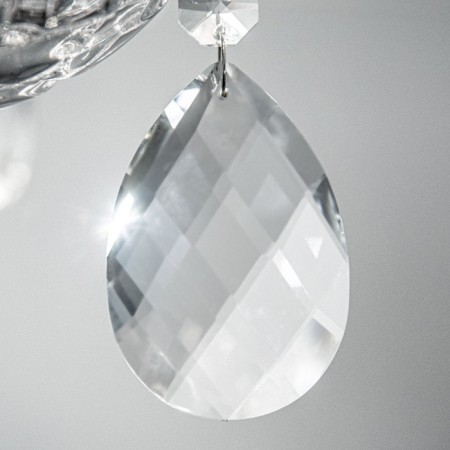 Люстра "Эвелина" 8хЕ14 40Вт хром 60х60х40-100см BayerLux-6