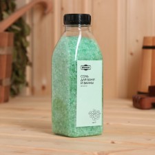 Salt for a bath and a bath in a bottle 