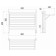 Terminus heated towel rail "Horizon" P8, 600x600 mm, chrome