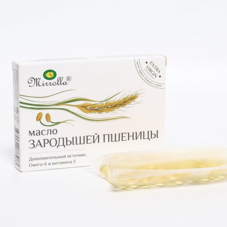 Mirrolla wheat germ oil, 100 capsules of 0.33 g