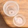 Flower pot with pallet No. 2 "Aleb" White, 0.85 liters