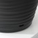 Pot for flowers with a Saffron pallet, 2.6 l, d = 17.6 cm, h = 16.2 cm, black color is black
