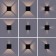 Facade lamp Arte Lamp Algol A1445al-4BK, LED, 4x1 W, 3x12x12 cm, 100 lm, black