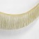 Decorative braid "Furrm", 10 cm, 5 ± 0.5 m, gold color
