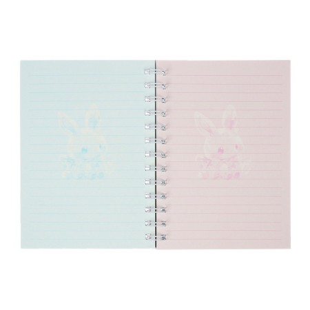 Notebook Gift Book on the crest 80l, line, color block, PVC Bun 3D cover (17.6x13.5cm) 105-5