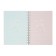 Notebook Gift Book on the crest 80l, line, color block, PVC Bun 3D cover (17.6x13.5cm) 105