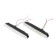 Daily running lights, 12 V, 24 W, 1 LED, 6500 K, wire 80 cm, set 2 pcs