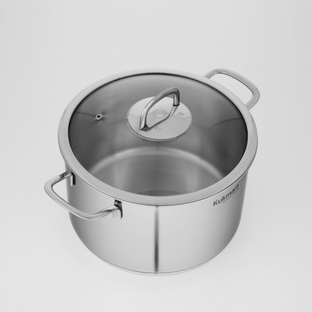 Safia pan, 6 l, d = 24 cm, glass cover-2