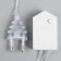 Garland “thread” 4 m with nozzles “ball with ornament”, ip20, transparent thread, 20 LED, glow warm white, 8 modes, 220 V