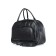 Road bag, genuine leather, 505x320x195 cm, black