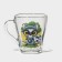 Mug "Funny Beasts", glass, 250 ml, in gift packaging, Mix drawing