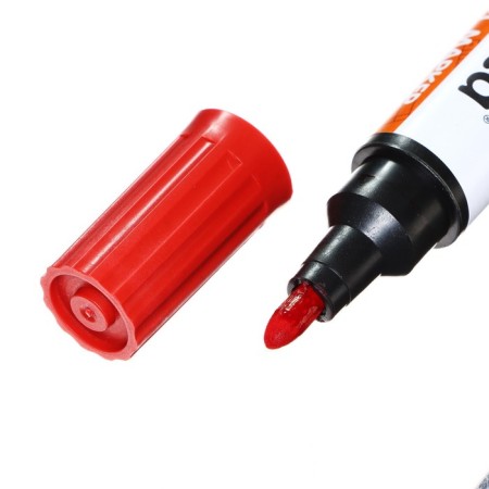 Permanent, double -sided, round, 5 mm/3 mm marker, red, calligrata 1150-4