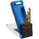 Set of drill on metal bison, p6M5, cylindrical shank, 2-8mm, 6 pcs, titanium coating 96002
