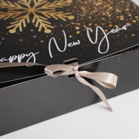 Double -sided box "New Year", 31 x 24.5 x 9 cm, New Year-4