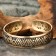 Bracelet medium "abundance", brass