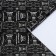 Glossy packaging "100% man", 0.5 x 0.7 m