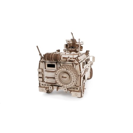 Wooden designer, armored car "Liger"-3