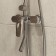 Shower system IDDIS MALE MALSB3FI06, tropical shower, shower, brass, chrome