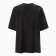 Women's T-shirt Basic Line Color Black, Rr. 52