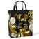Gift package laminated with embossing "Live bright!", Mickey Mouse, 23x27x11.5 cm