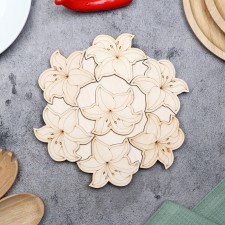 Hot “lilies” stand, d = 20 cm, juniper