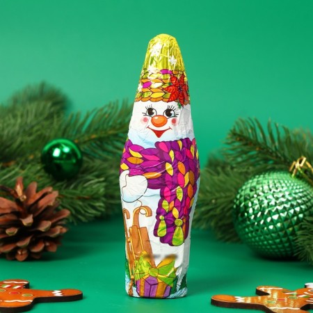 New Year. Confectionery "Snowman", 40 g-1