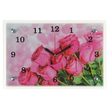 Carty clock is wall-mounted, interior 