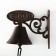 Bell souvenir cast iron "Welcome" 19x11x15 cm