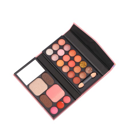 A set of decorative cosmetics (highlighter, blush, glitter, eye shadow, lipstick)-2