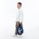 Children's backpack 21*9*23, lightning department, astronaut with a star in his hand, blue
