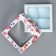 Box for sweets, confectionery packaging, 4 cells, “for you”, 10.5 x 10.5 x 3.5 cm