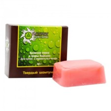 The shampoo is solid therapeutic, unysulfant. Red Clay+Caucasus grass 30 gr.