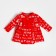 Body dress I am "Joy", height 80-86 cm, red