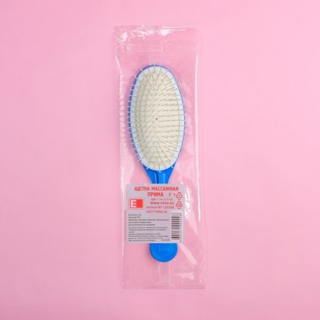 Massage comb, 6 × 22 cm, Color mix, Shchm-1, 3-ohi-7