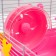 The cage for rodents "Pigzon", 31 x 24 x 46 cm, pink