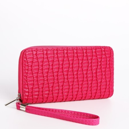 Women's wallet with lightning, Fuchsia color