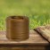 Artificial rattan 6 mm 500 m wave (metallic bronze)