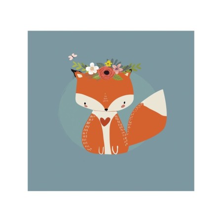 Organizer in a bathtub on the suction cups “Modest Fox”, for storing toys and little things, size 33x39 cm-1