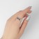 A ring with the inscription "love", the color is silver, dimensionless