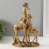 Polystone souvenir "Giraffe with cub" 27x7.5x18 cm