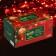 Garland "thread" 20 m, IP44, dark thread, 200 LED, red glow, 8 modes, 220 V