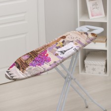 Czech for ironing board NIKA, 125 × 39 cm, with foam rubber, MIX drawing