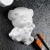 Figure for coloring "Bear with Bantik" 8x8x1cm